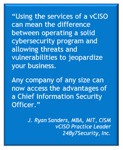 Any business can access the advantages of a virtual CISO