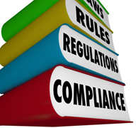 Compliance in the payment card industry is required by the PCI Security Standard Council, not by federal regulation