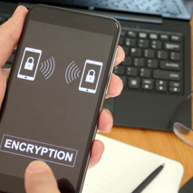 End to end encryption ensures data remains encoded throughout its journey