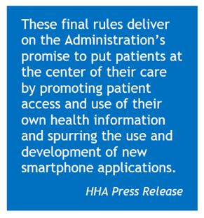 Excerpt from HHS press release March 2020