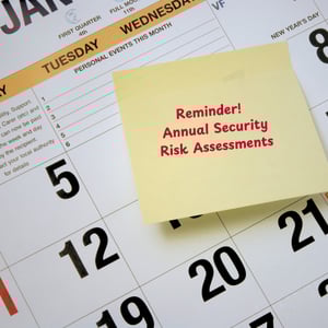 Annual security risk assessments are required by numerous regulations and security frameworks.