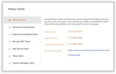 ScreenConnect software flaws detected in version 23.7.1 and earlier can be patched or upgrade to version 23.9.8 or higher.