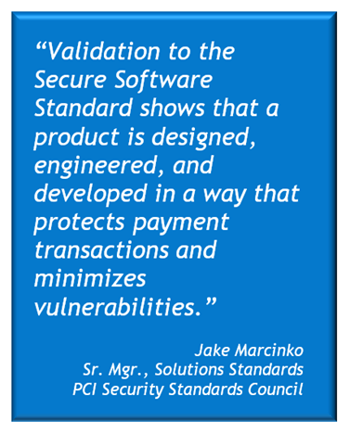 Secure payment software validation helps protect payment transactions.