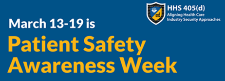 Securing patient data is the message of Patient Safety Awareness Week 2022