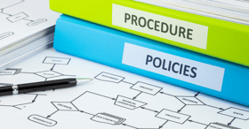 Security policies and procedures must be kept current and complete